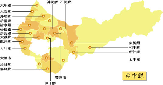 taichung county